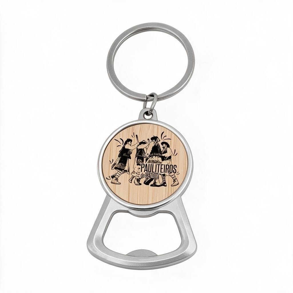 Bottle-opener keyring