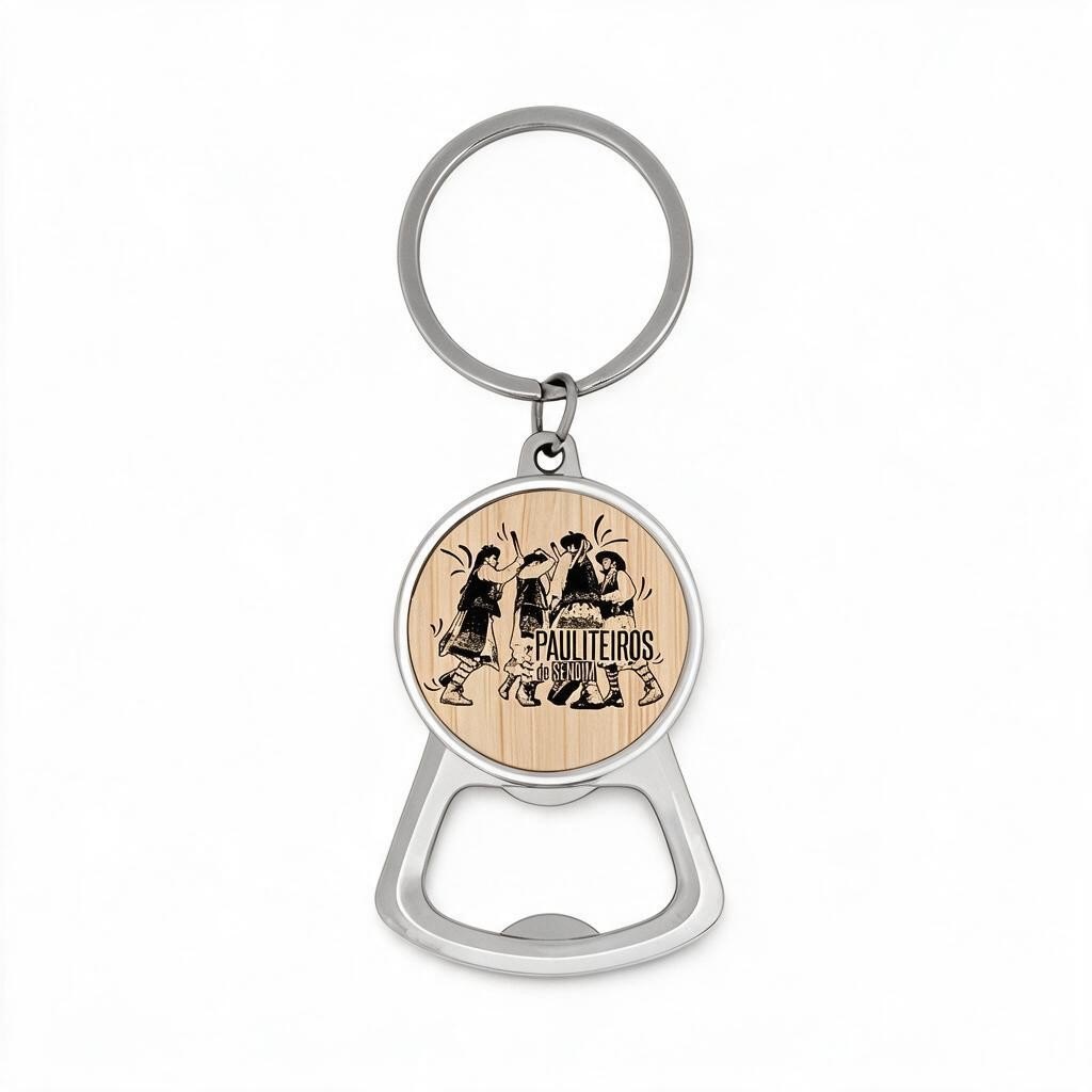 Bottle-opener keyring